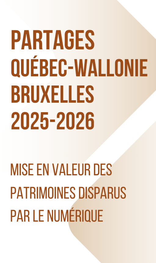 Journées d’études “Mise en valeur des patrimoines disparus par le numérique” – 24 & 25 mars 2025