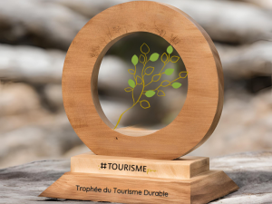 Trophées en bois du Tourisme Durable à Liège