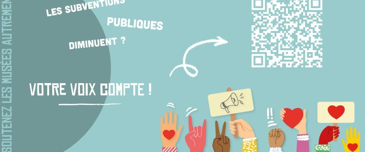 Campagne de communication politique – soutien aux musées