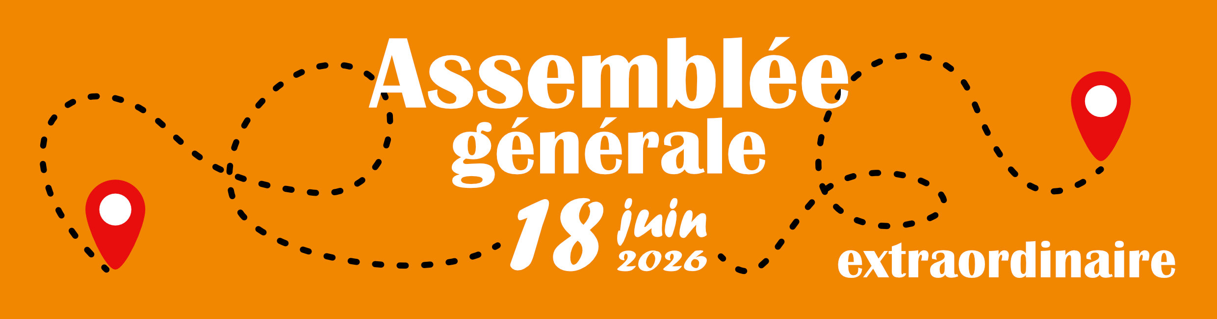 Assemblée générale extraordinaire (modification du siège social)